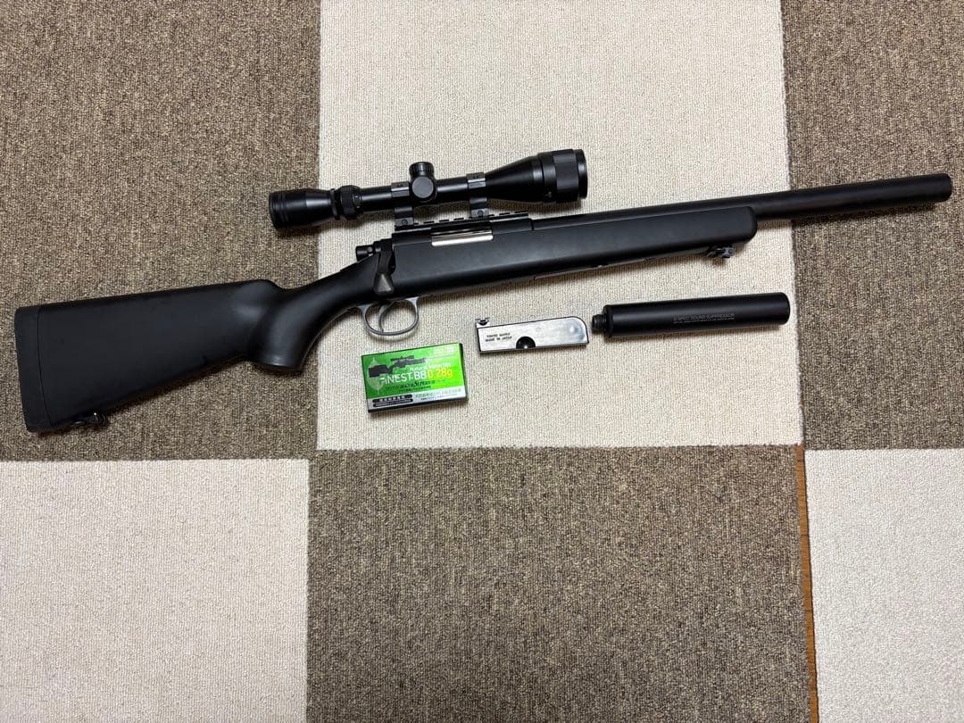 東京マルイ　vsr 10 g スペック　スコープ　マガジン付き