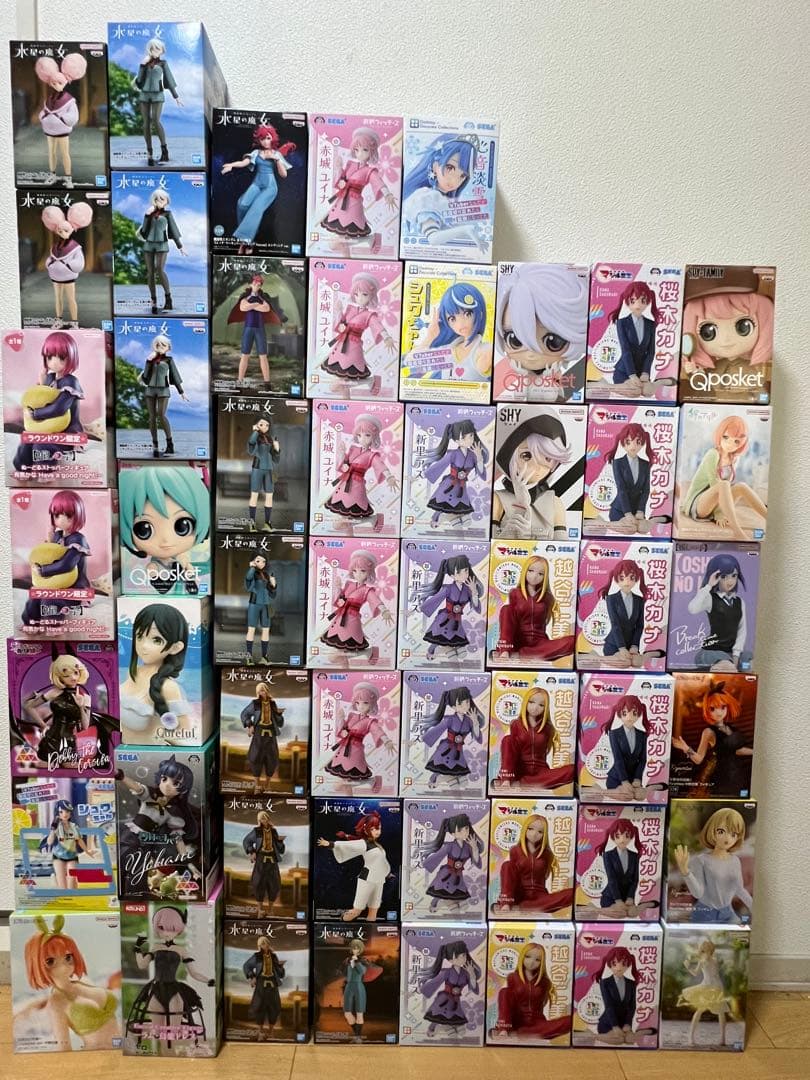 プライズフィギュア 未開封 美少女等 フィギュア 53個 まとめ売り