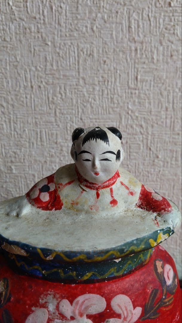 土人形　花巻土人形　明治期　温公甕割り