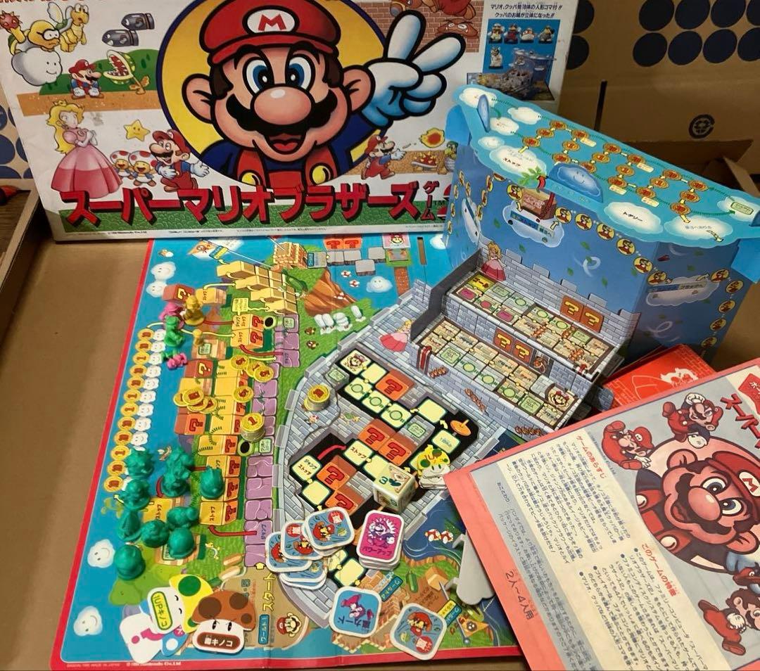 レトロ　ボードゲーム　スーパーマリオブラザーズ2