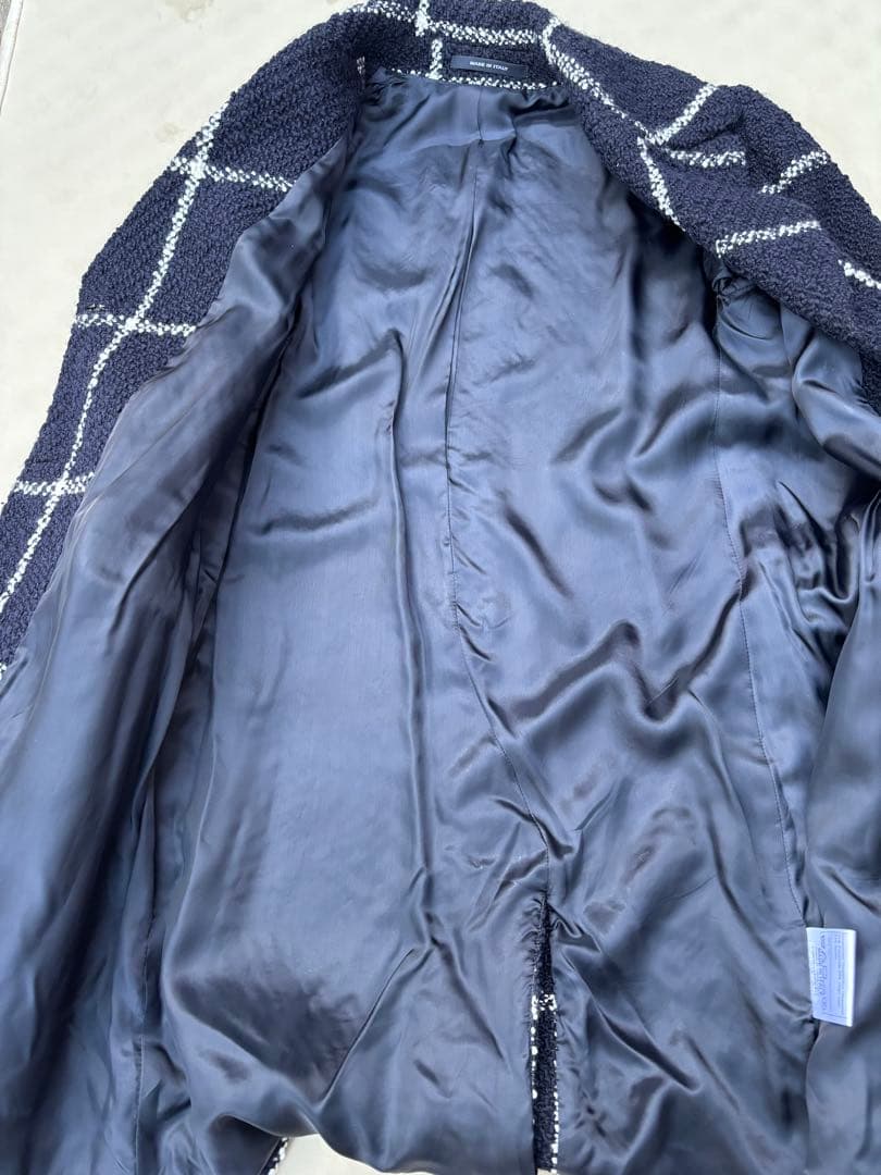 TAGLIATORE ウインドウペン コート 42サイズ レディース