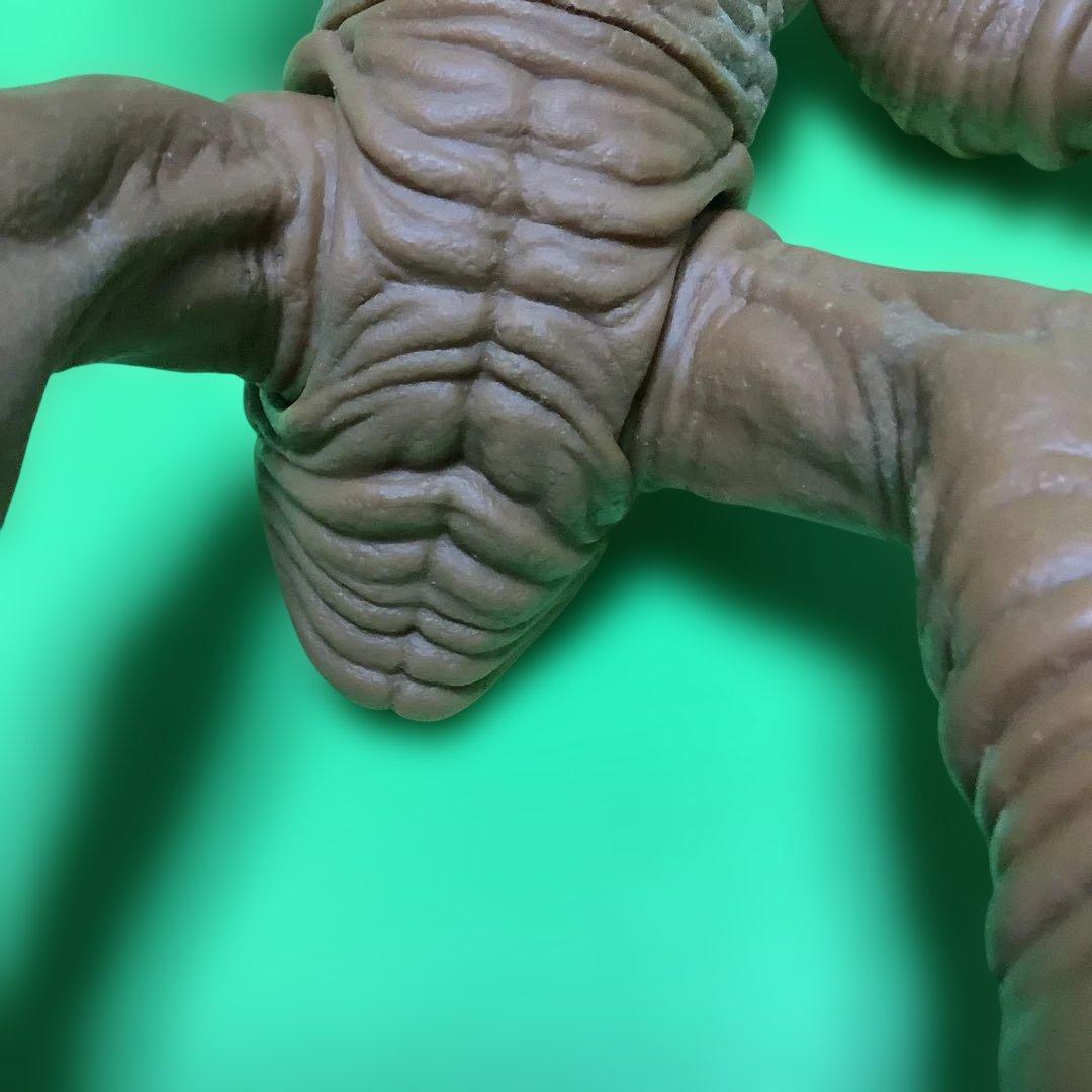 ビリケン商会★ソフビ★ガレージキット★レーザーブラスト★トカゲ宇宙人★組み立て済