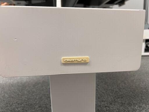 【稼働品】オカムラ スイフト 電動昇降デスク ベンチタイプ（対面 2台）