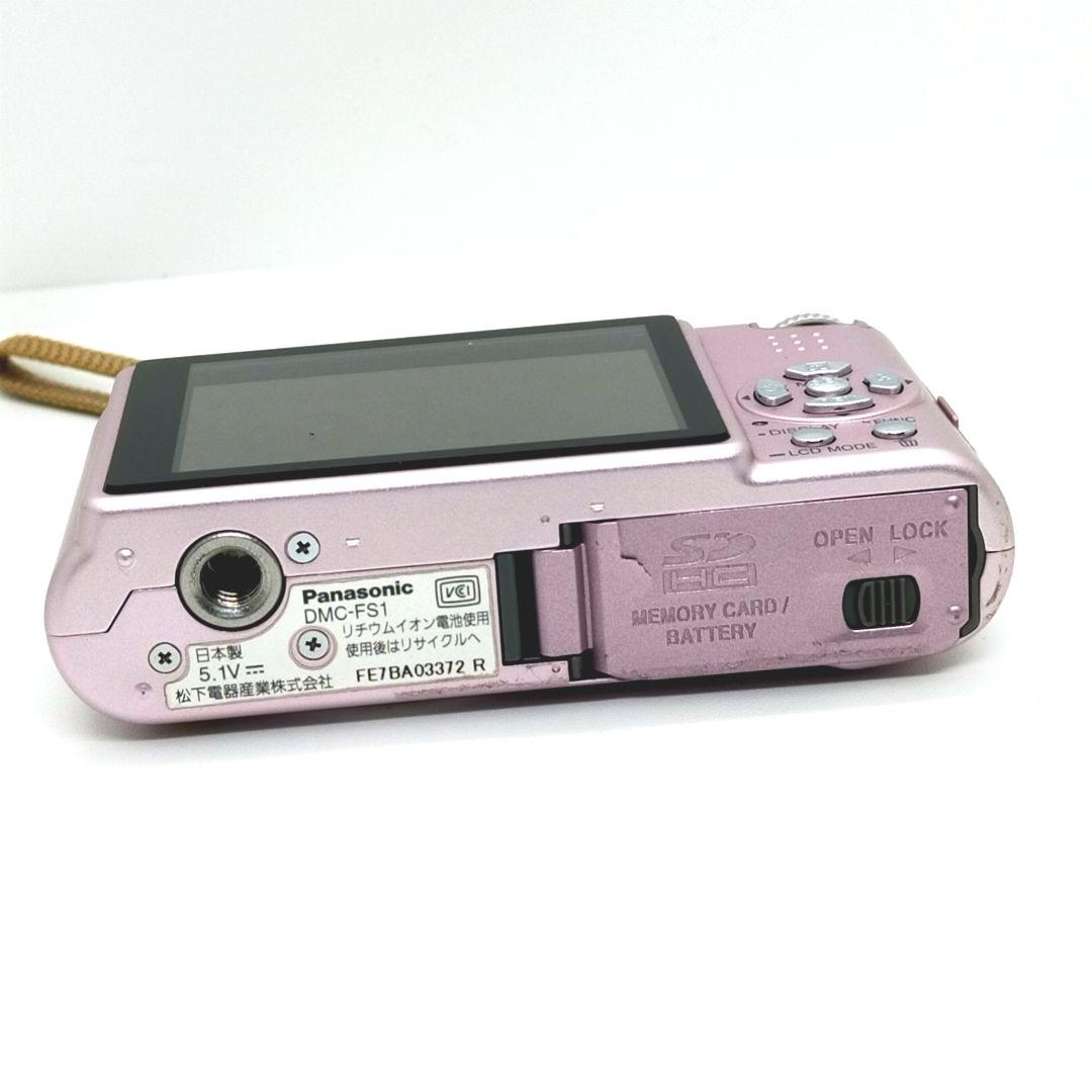 ✨美品 パナソニック DMC-FS1 ピンク　コンデジ　デジカメ　オールド