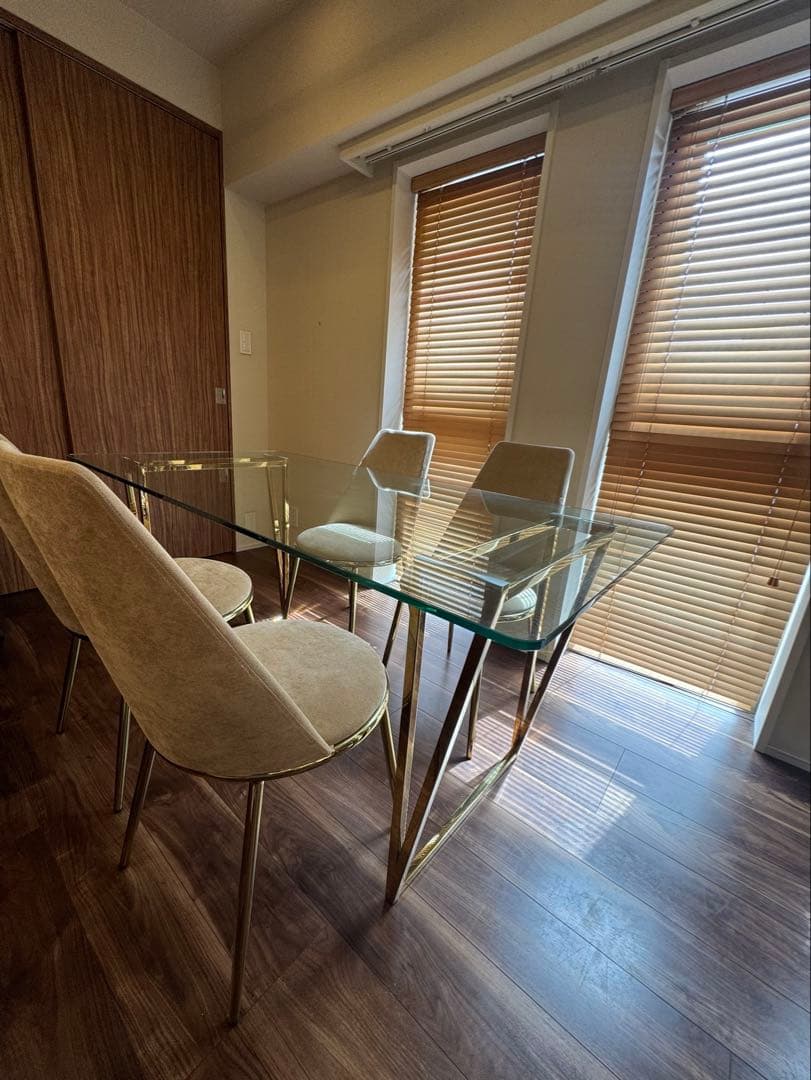 ★*★様 フランフラン　フェリシテ　ダイニングテーブル　チェア　ベージュ　W16