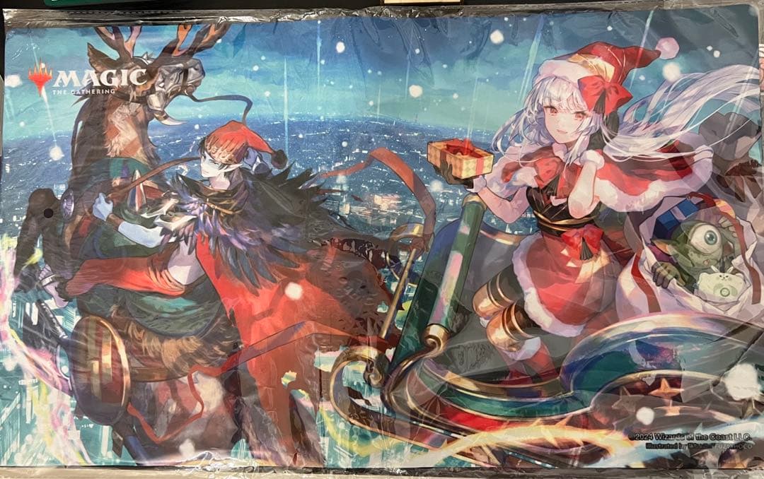 【新品 未開封】放浪皇　クリスマスキャンペーン　 プレイマット　サンタクロース
