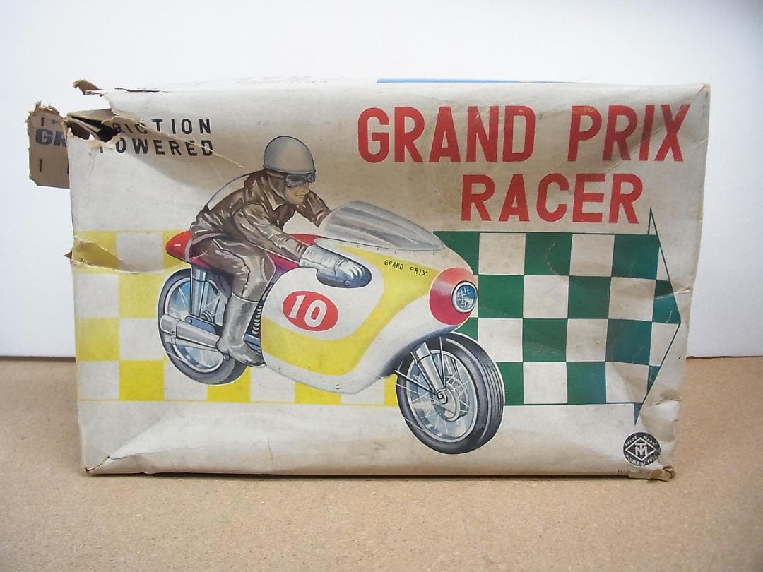 ブリキ　モダントイズ　グランプリレーサー　オートバイ