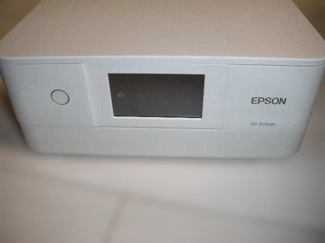 EPSON EP-879AW インクジェットプリンター ホワイト