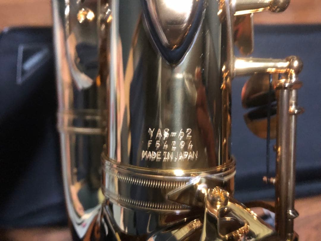 YAS-62 ゴールドサックス 本体 ケース付き