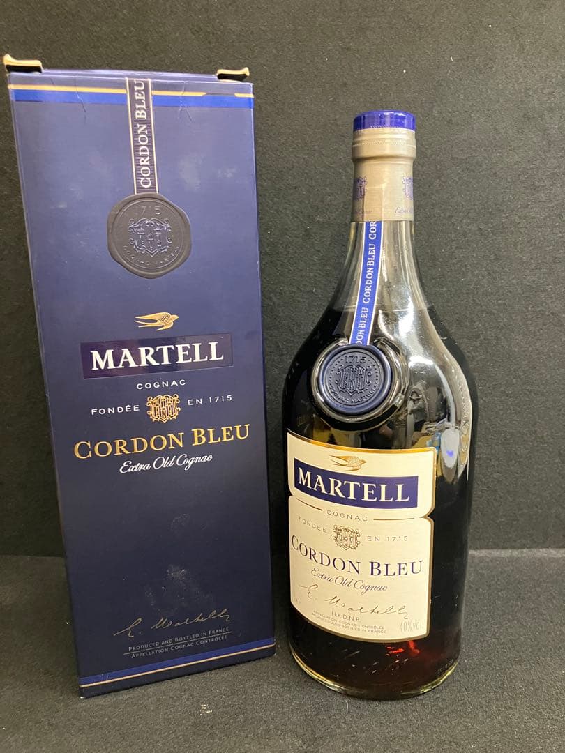 【未開封】マーテル コルドン ブルー エクストラ オールド コニャック1L