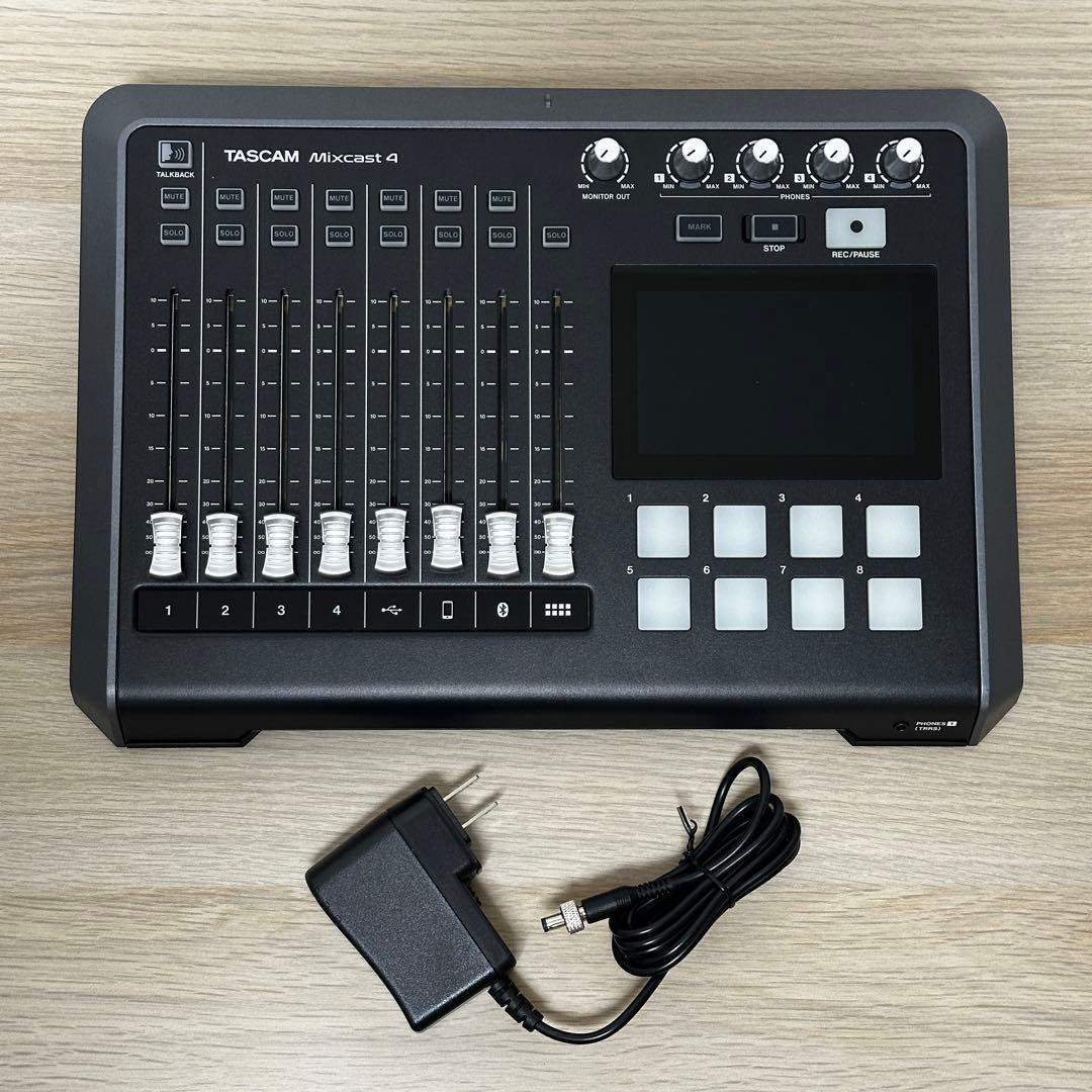 TASCAM Mixcast 4 タスカム ポッドキャスト制作ワークステーション