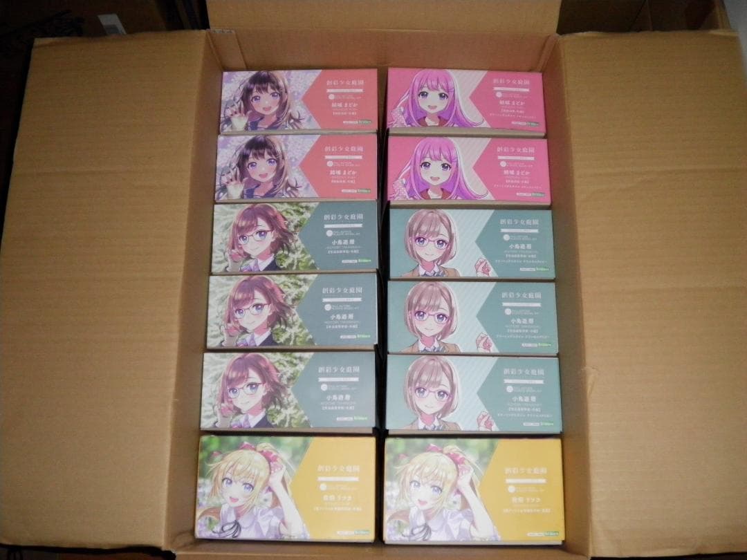 コトブキヤ美少女プラモデル 創彩少女庭園12個セット 通販限定含む 未組立