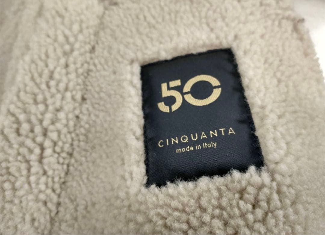 CINQUANTA 50／チンクアンタB-3ムートンジャケット
