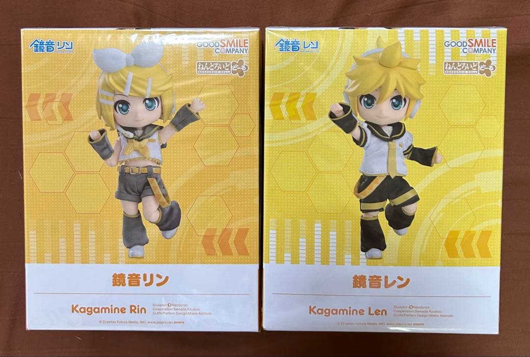 新品未開封 未使用 鏡音レン ねんどろいどどーる 鏡音リン
