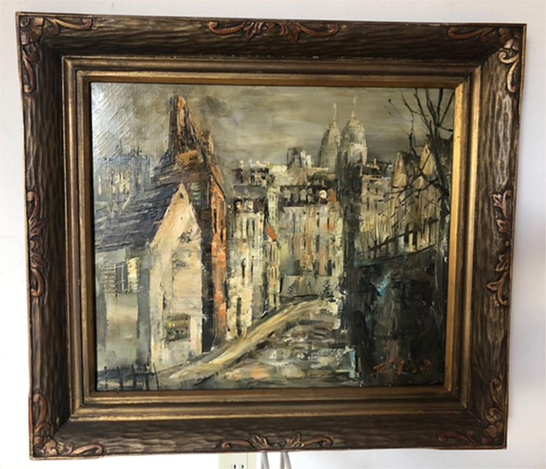 油絵　風景画　絵画