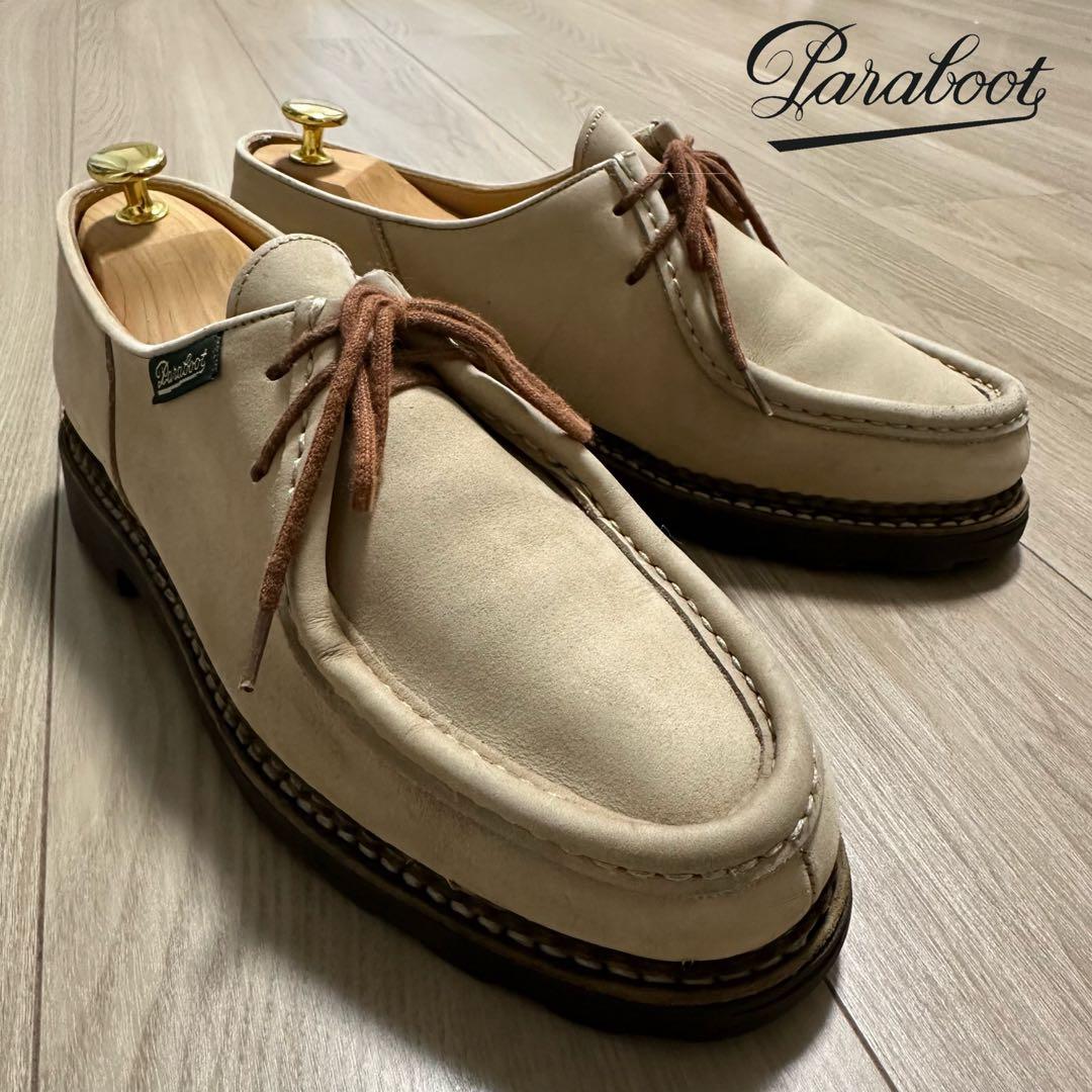【Paraboot】96年製 デカタグヌバック ミカエル マルシェ 42