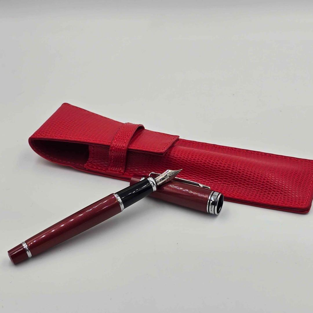 PILOT Stella 90s ルビーレッド 筆記未確認 名前入り 14金
