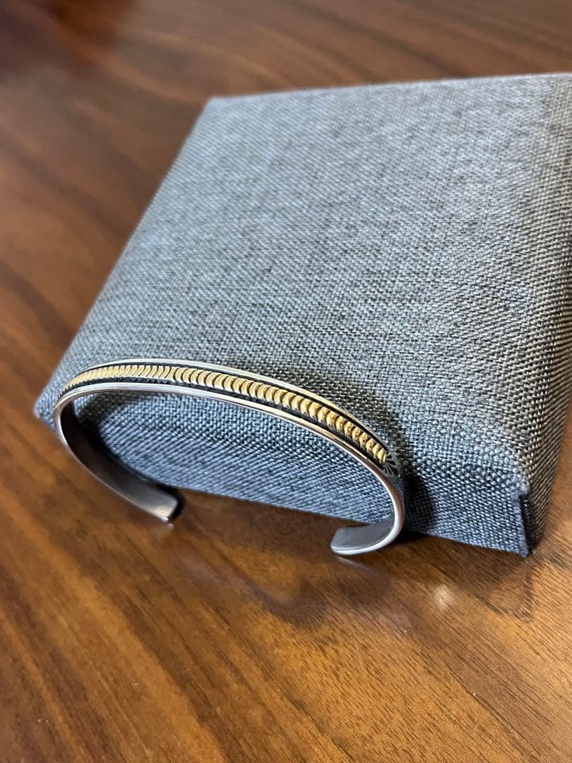 希少 Lサイズ ブルースモーガン 14k バングル 手首周り18〜18.5cm