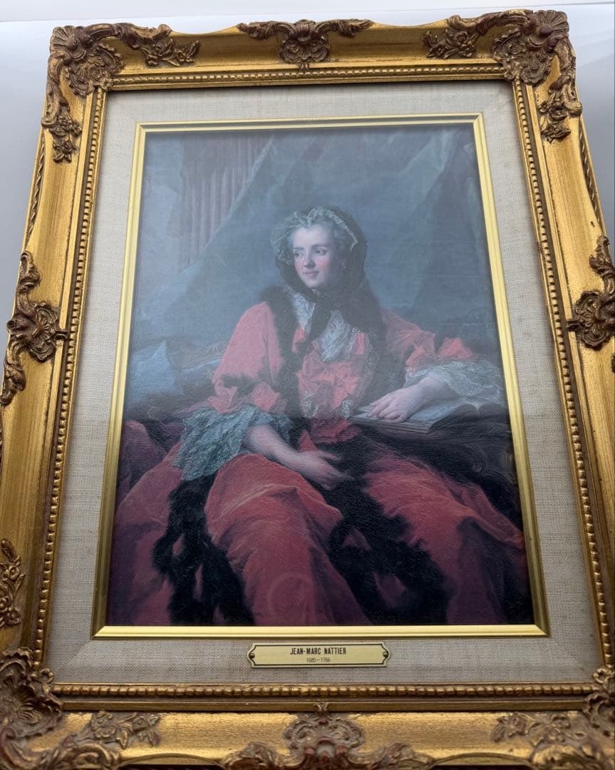 フランス王妃マリー・レクザンスカの肖像