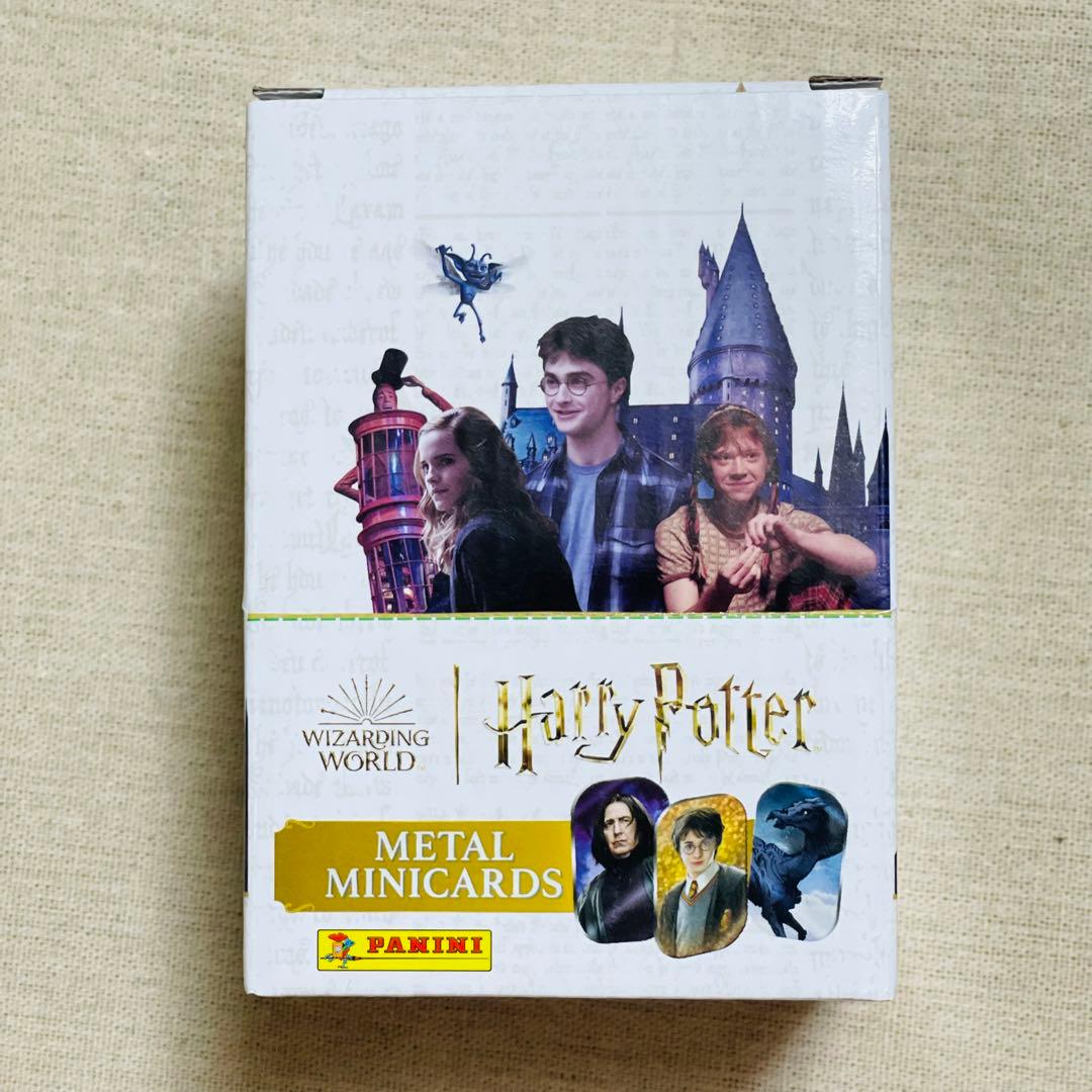 新品　ハリーポッター　メタルミニカード　BOX 25パック入り