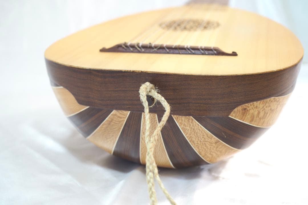 ルネサンスリュート 8コース 15弦 ハードケース付き