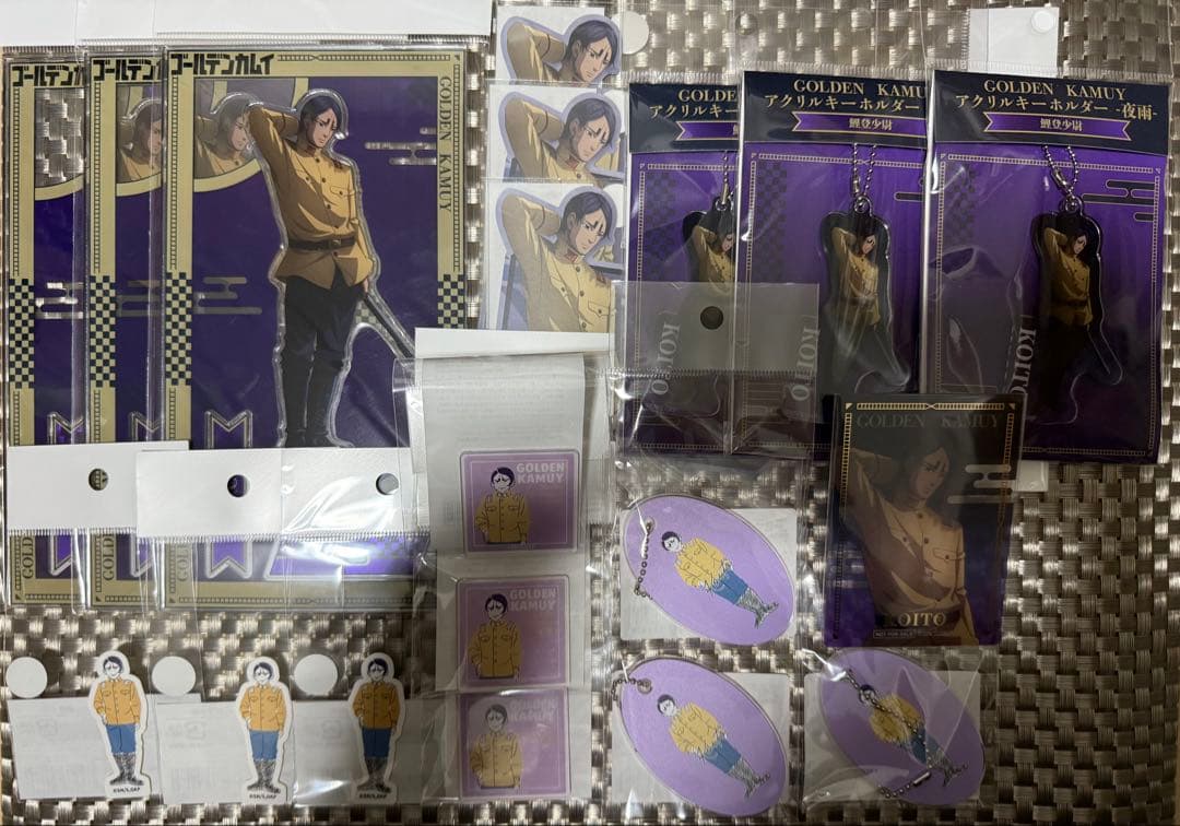 【匿名配送】ゴールデンカムイ　PLAZA 鯉登　19点セット