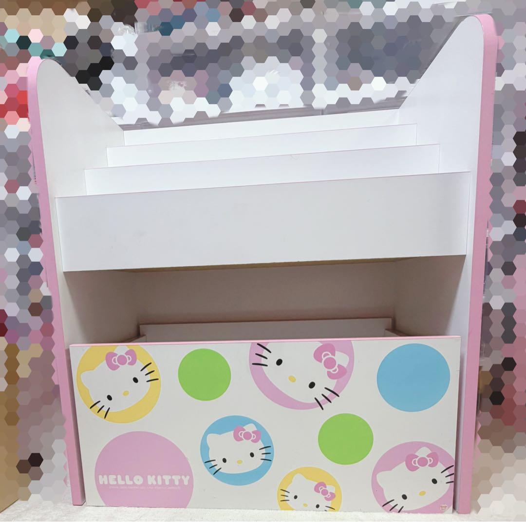 激レア　ハローキティ　本棚　絵本ラック　収納　大型　家具　平成レトロ