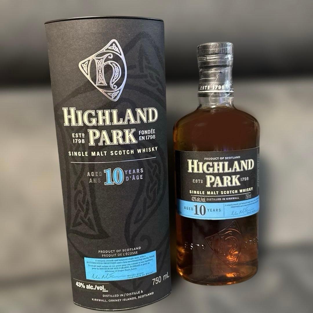 未開封　ハイランドパーク　10年 旧ボトル