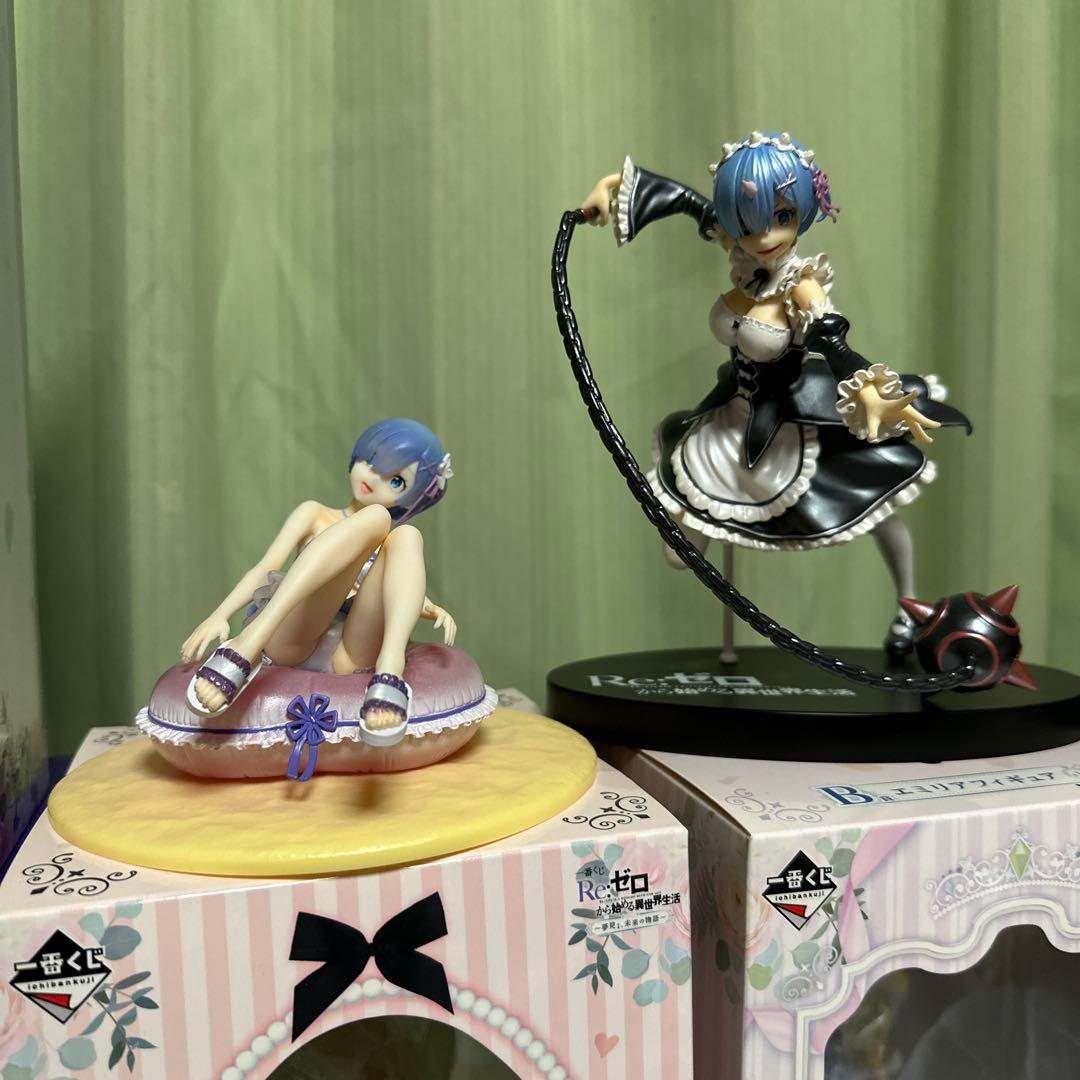 リゼロ　一番くじ　フィギュア　アートスケール　まとめ売り