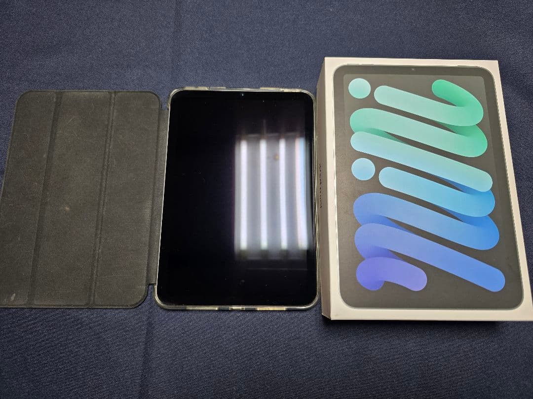 Apple iPad mini 第7世代 128GB 箱,ケース付き