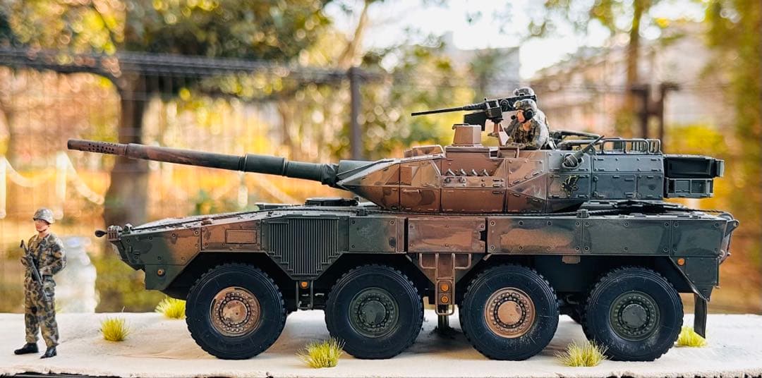 完成品プラモデルタミヤ1/35スケール 陸上自衛隊16式機動戦闘車C5ウインチ付
