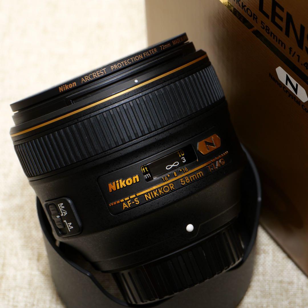 レンズ(単焦点) Nikkor 58mm f1.4 G
