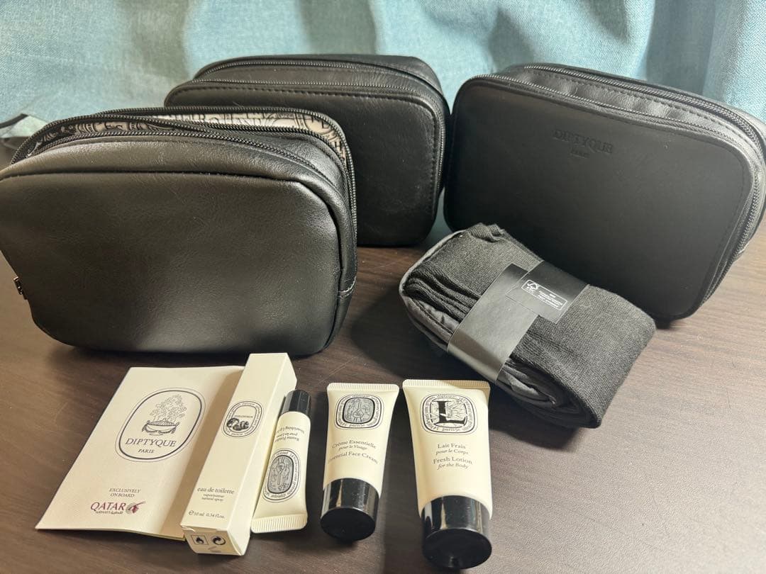 DIPTYQUE トラベルポーチ3点セット