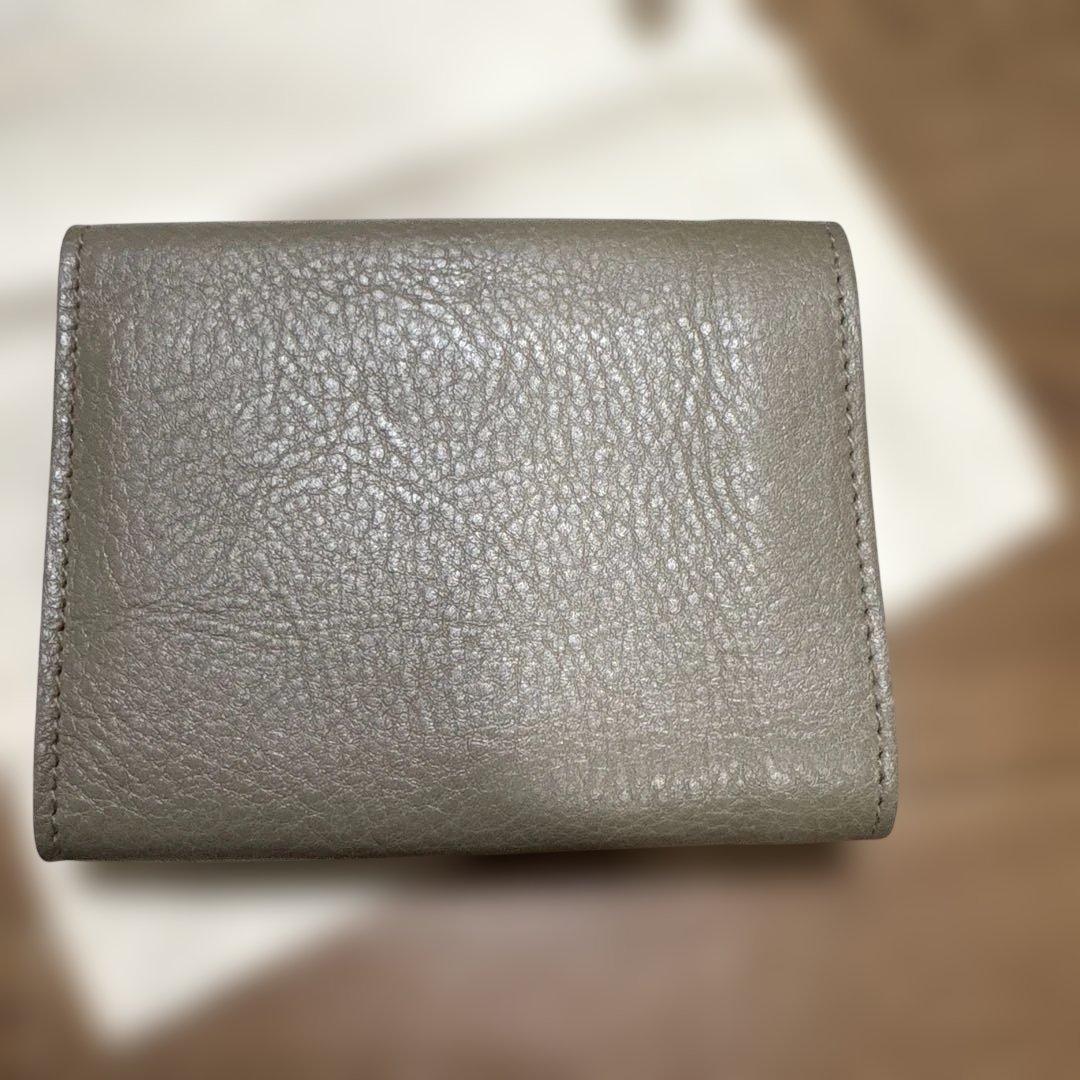 IL BISONTE グレー 二つ折り財布　お値下げ