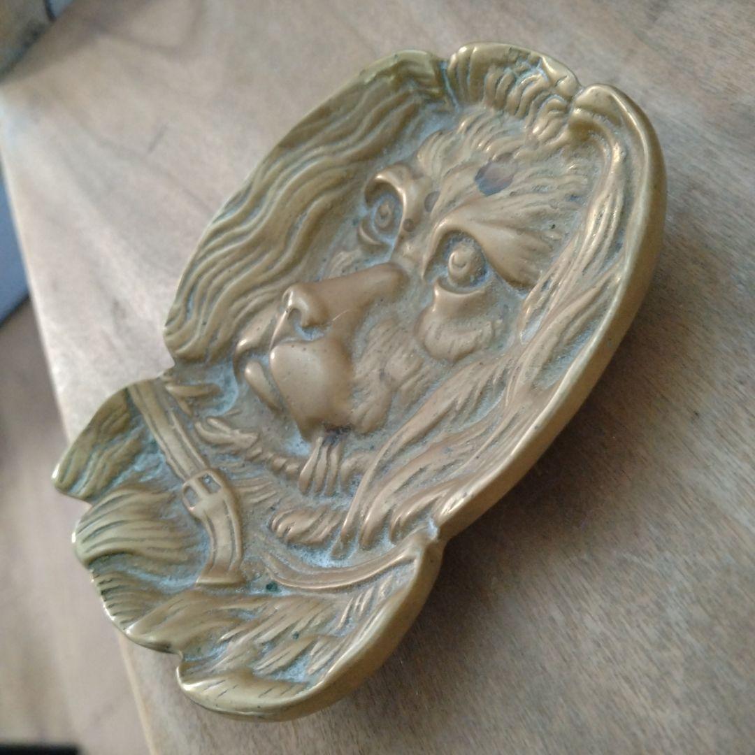 【D】犬のトレイ/アスティエ・ブロカント/フランスアンティーク