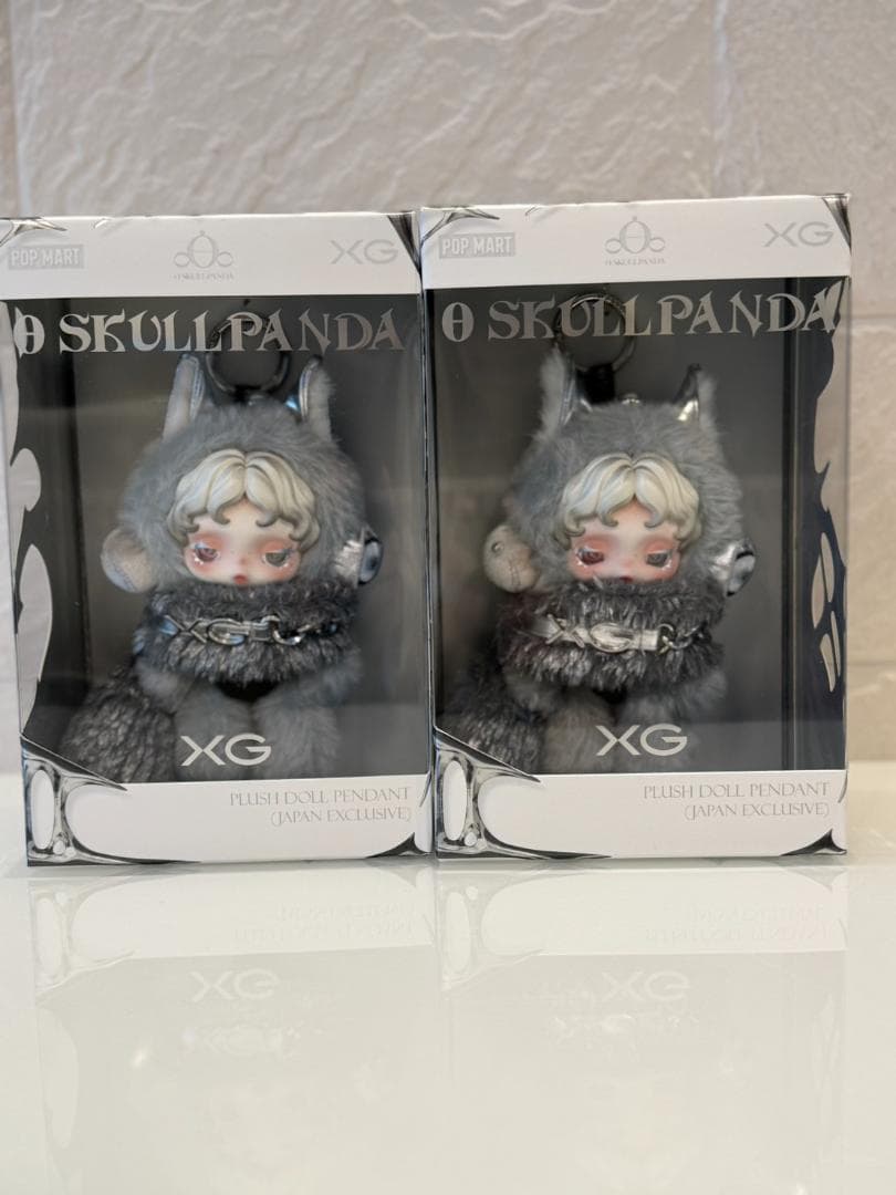 SKULLPANDA × XG POPMART スカルパンダ 2個セット