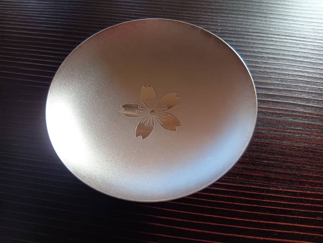 純銀製　盃　酒器　銀杯　徳力　135グラム