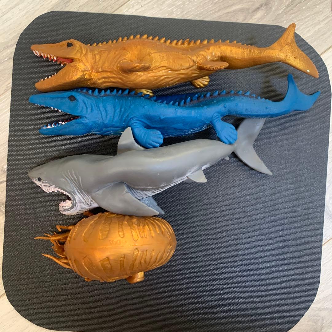 海の恐竜&co 16点　コンプリートセット デアゴスティーニ　アンドコ