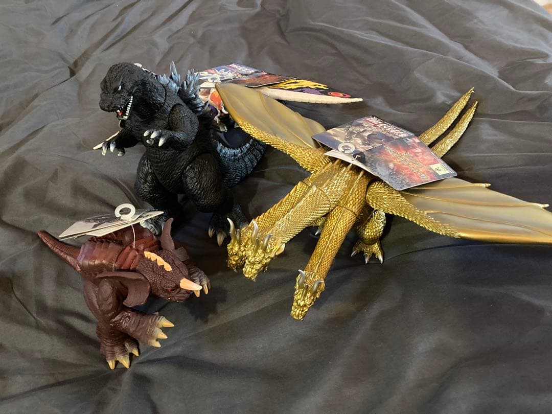 ゴジラ 2002 GMK ムービーモンスターシリーズ　4体セット タグ付き