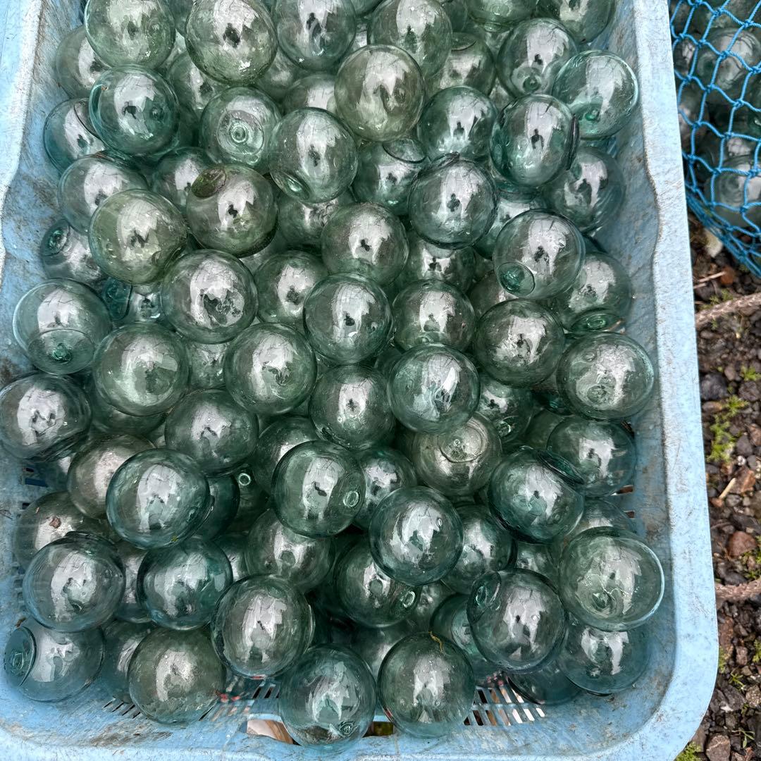 漁具　フロート　浮き玉　網無し　250個