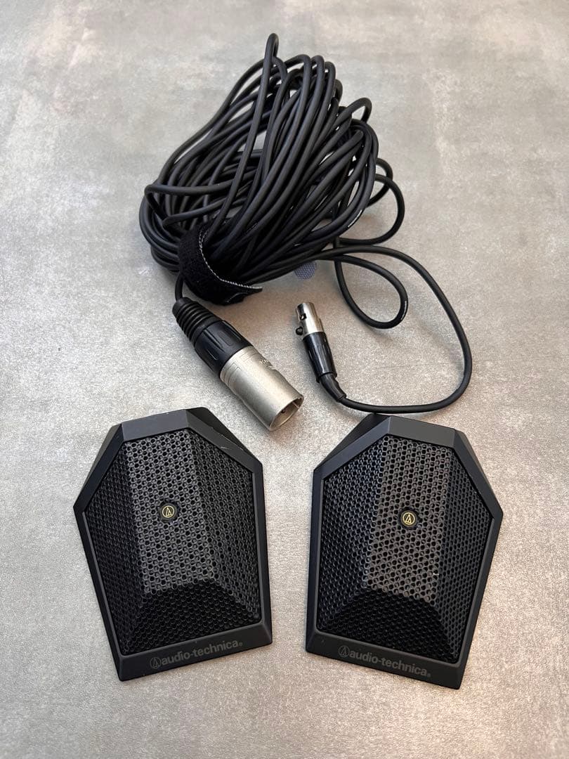 audio-technica AT961Rバウンダリーマイク 2個セット