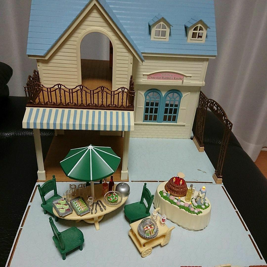 シルバニア＊お家はすてきなあこがれのお店～スペシャルパーティーセット&ガーデン