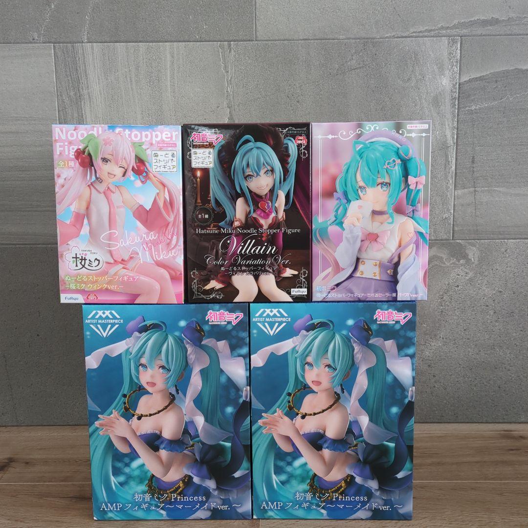 初音ミク AMP ぬーどるストッパー ・ 桜ミク ぬーどるストッパー フィギュア