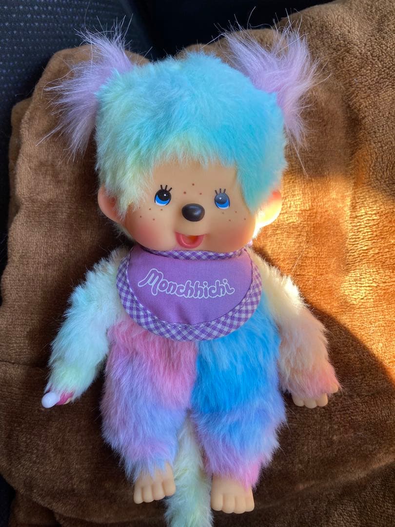 レア☆モンチッチ　ブルーアイレインボーヴンテージツインテール♡