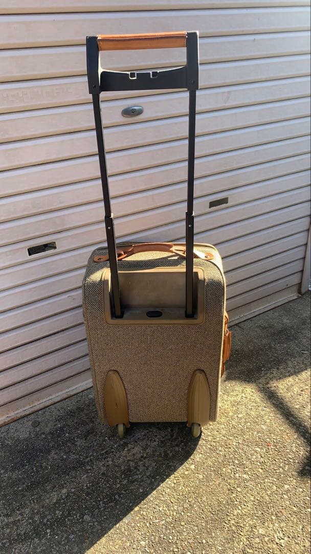 hartmann ツイード/レザー　キャリーケース