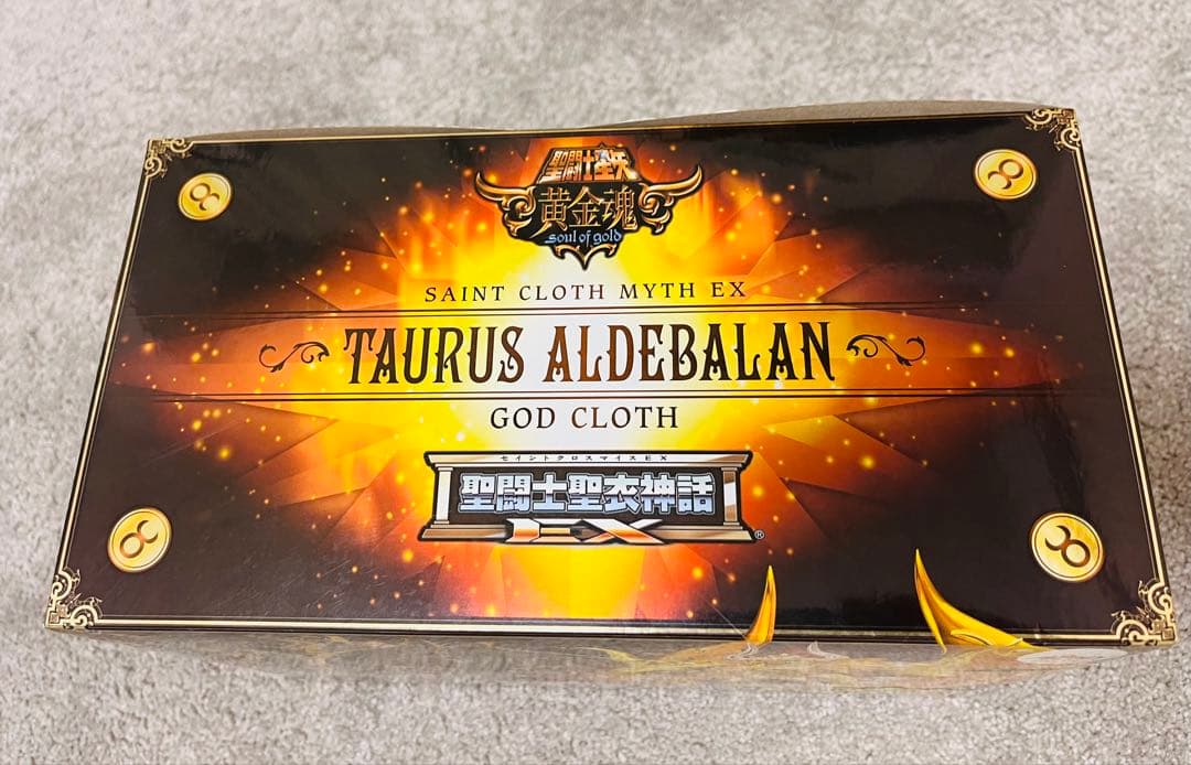 【未開封】聖闘士聖衣神話タウラスアルデバラン 神聖衣 セイントクロスマイス EX