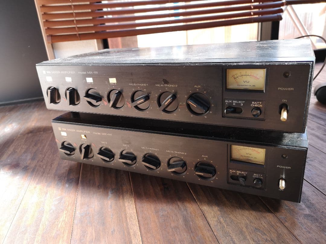 【値下げしました】TOA ミキサーアンプMX-111　東亜