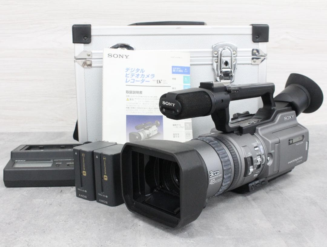 ▲SONY/ソニー DCR-VX2100 ハンディカム デジタルビデオカメラ