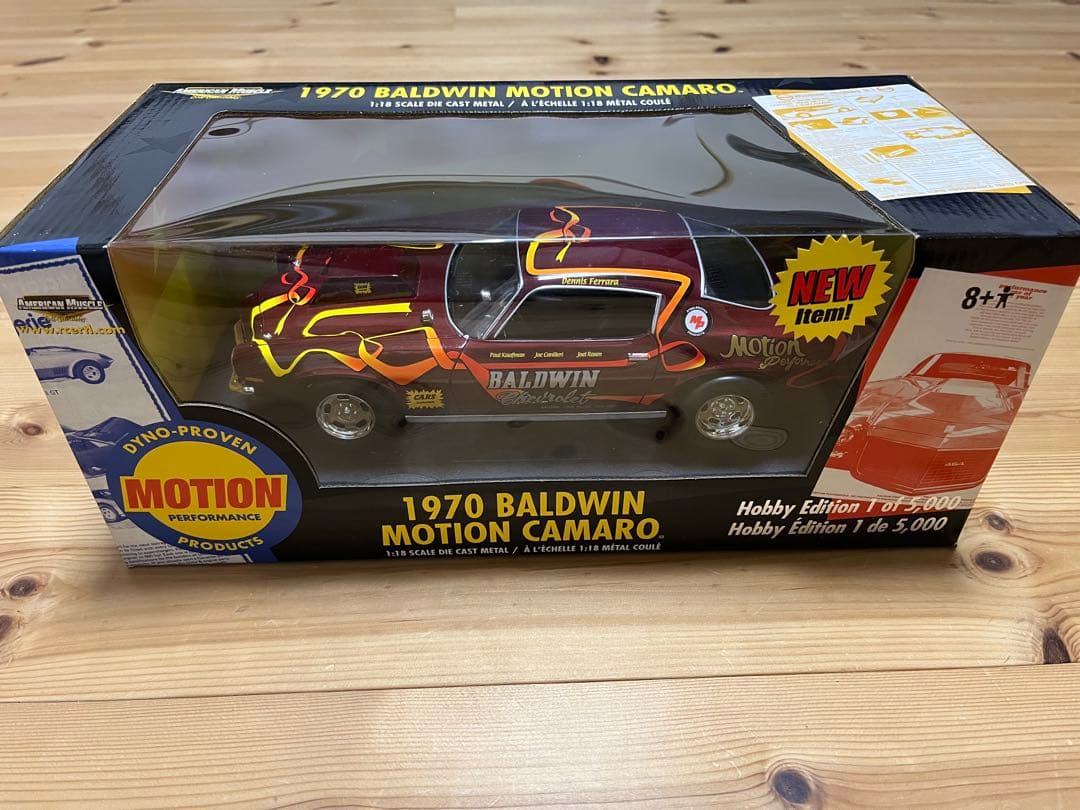 ERTL アーテル　1/18 1971 カマロ　BALDWIN MOTION