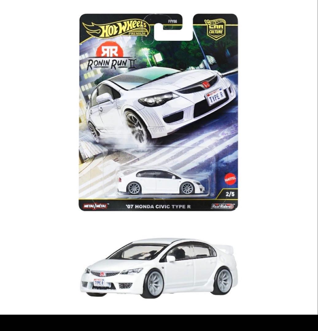 ホットウィール 2007 ホンダシビックタイプR FD2 10台